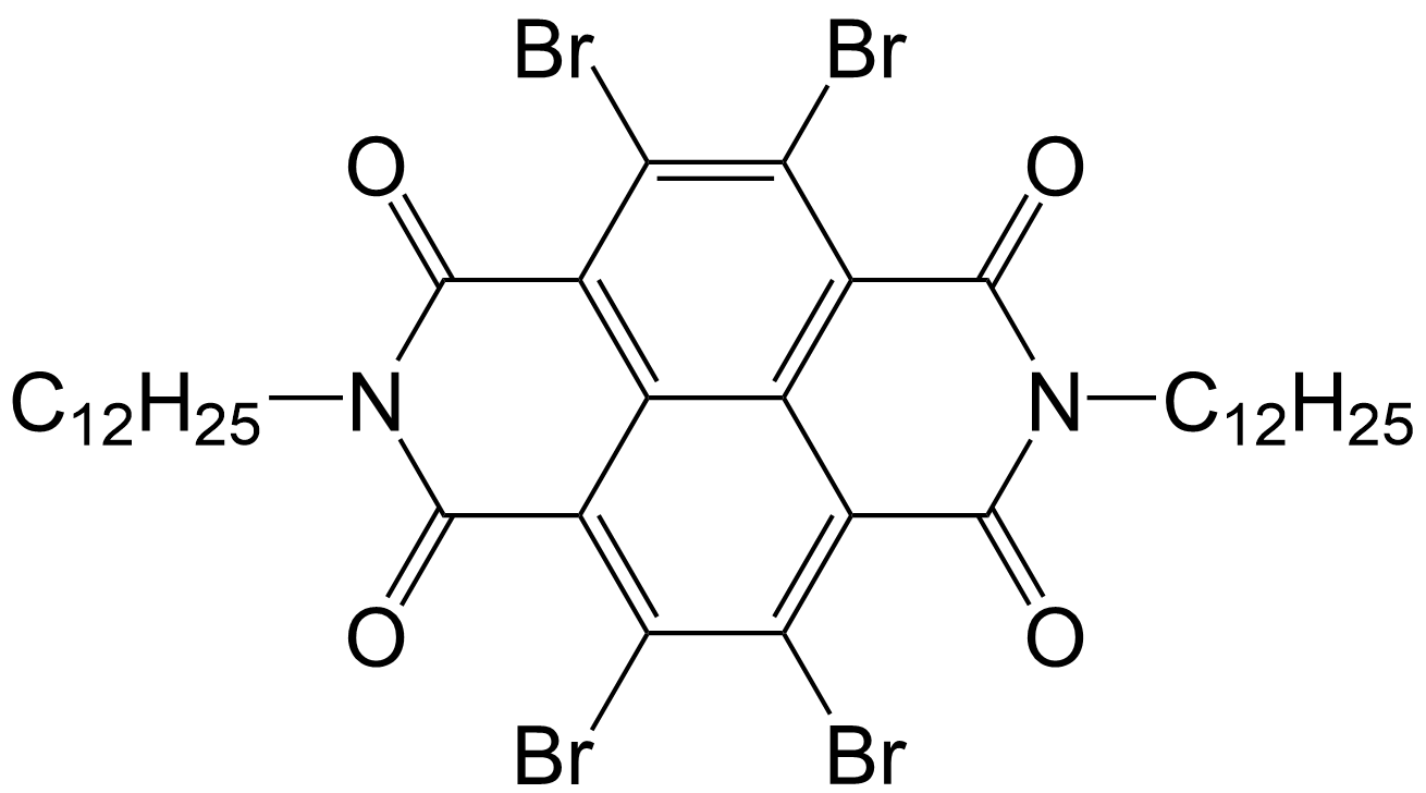 4,5,9,10-tetrabromo-2,7-didodecylbenzo[lmn][3,8]phenanthroline-1,3,6,8-tetraone